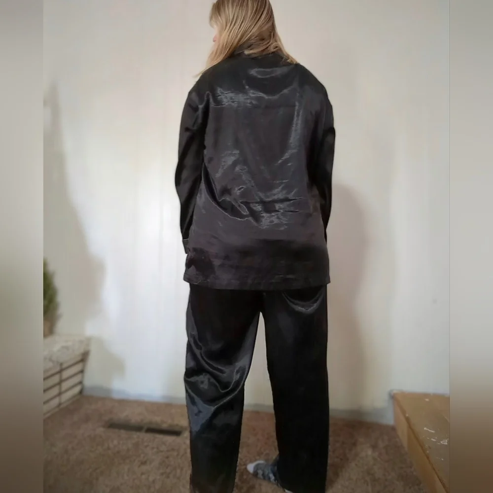 VTG 1990s Silky Pajama Set